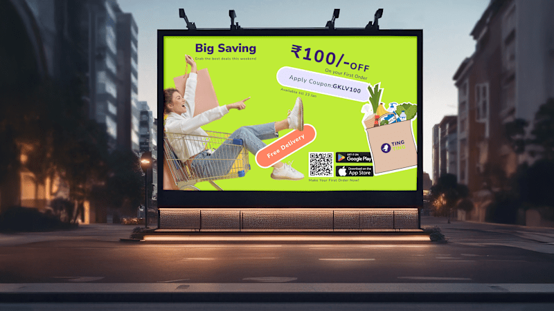 Cover image for "Big Saving "Brand Identy of TingTing