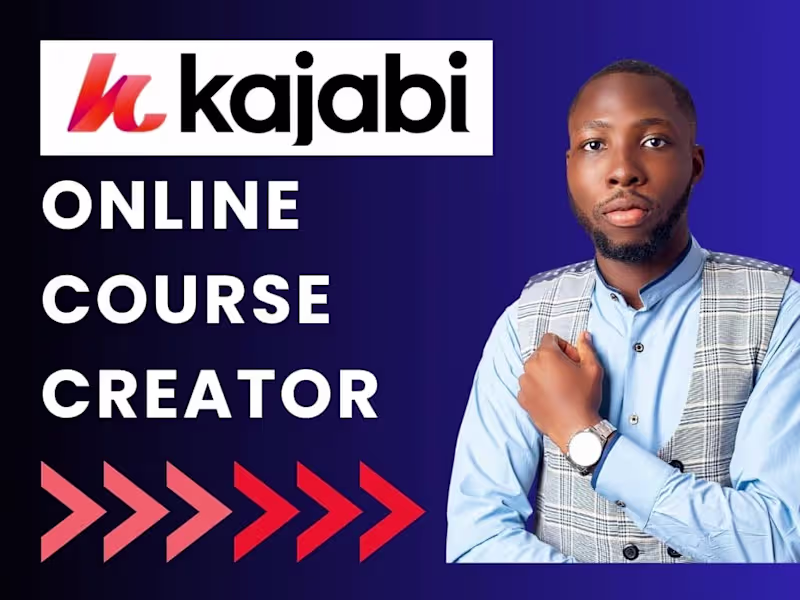 Cover image for Kajabi Online Course Creation, Course Website Design