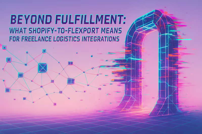Cover image for Beyond Fulfillment: What Shopify-to-Flexport Means for Freelance Logistics Integrations