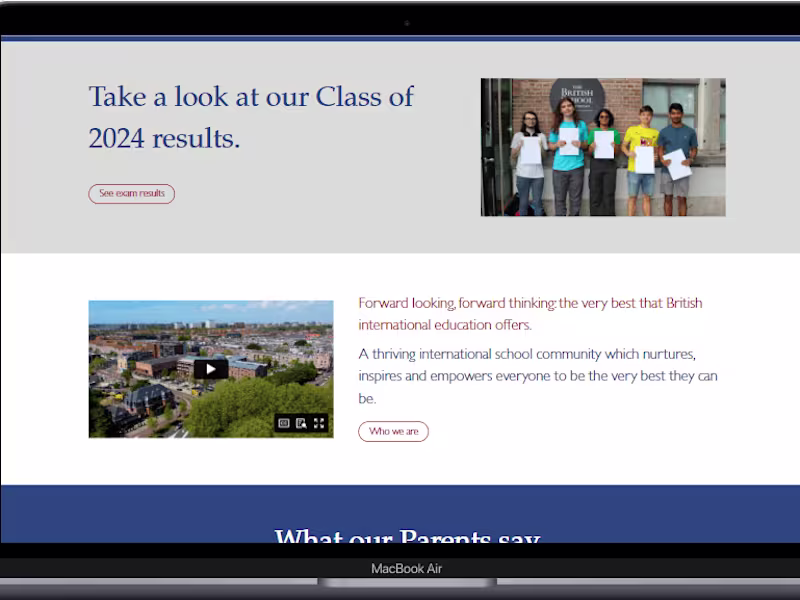 Cover image for WordPress Website Design For a School