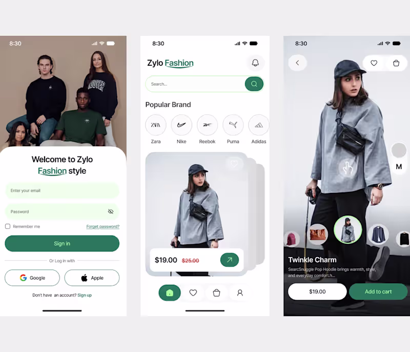 Cover image for Built a fashion e-commerce app