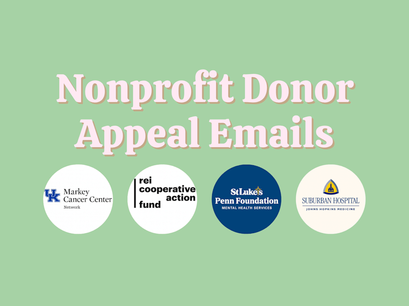 Cover image for Nonprofit Donor Appeal Emails