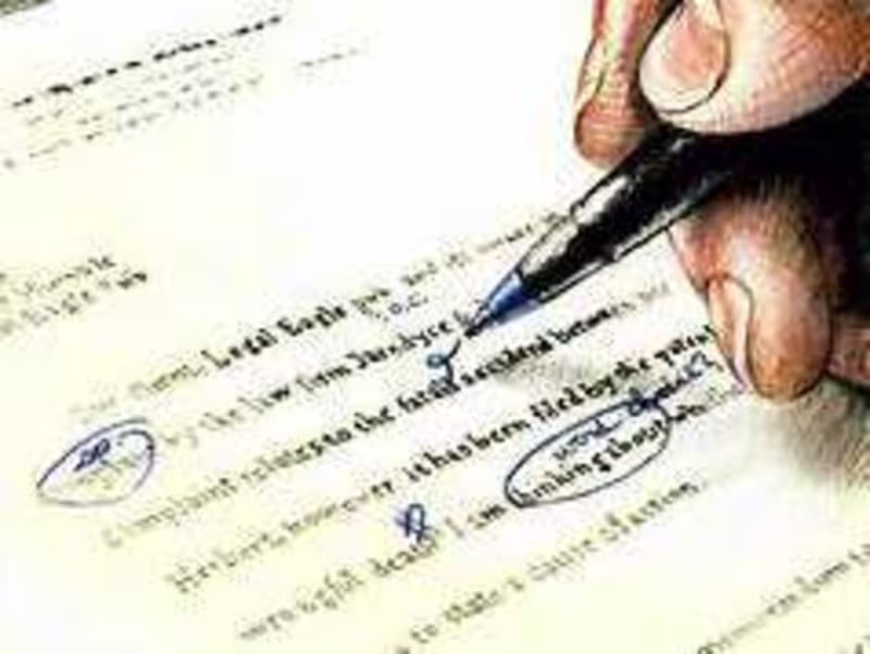 Cover image for Legal Contract Editing