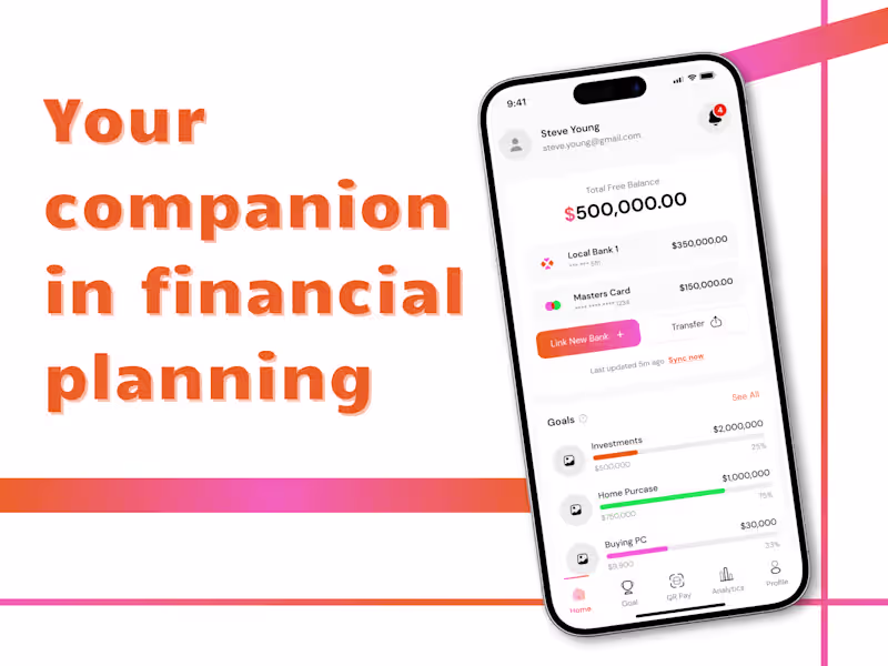 Cover image for Coiny Mobile Finance App 