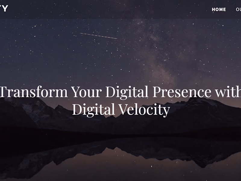 Cover image for Digital Velocity