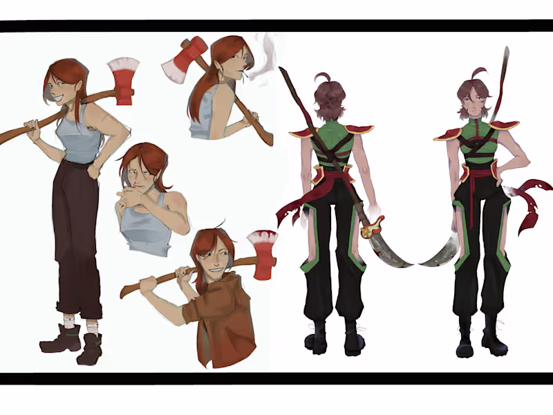 Cover image for I  will make special character design for you 