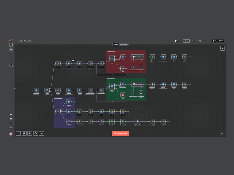 Cover image for AI Invoice Automation Agent using n8n, LlamaIndex