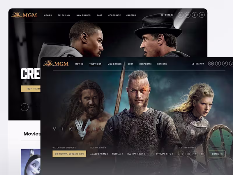 Cover image for MGM Brand and Web Refresh