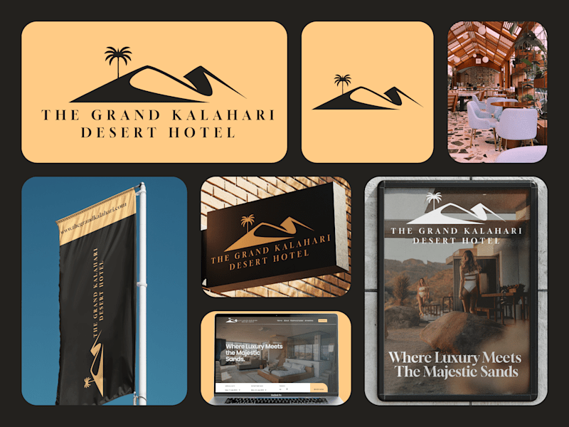 Cover image for The Grand Kalahari Hotel > Brand Identity, Advertising, Website 