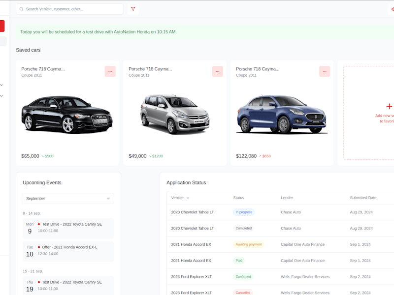 Cover image for AutoNation Honda Test Drive Scheduling
