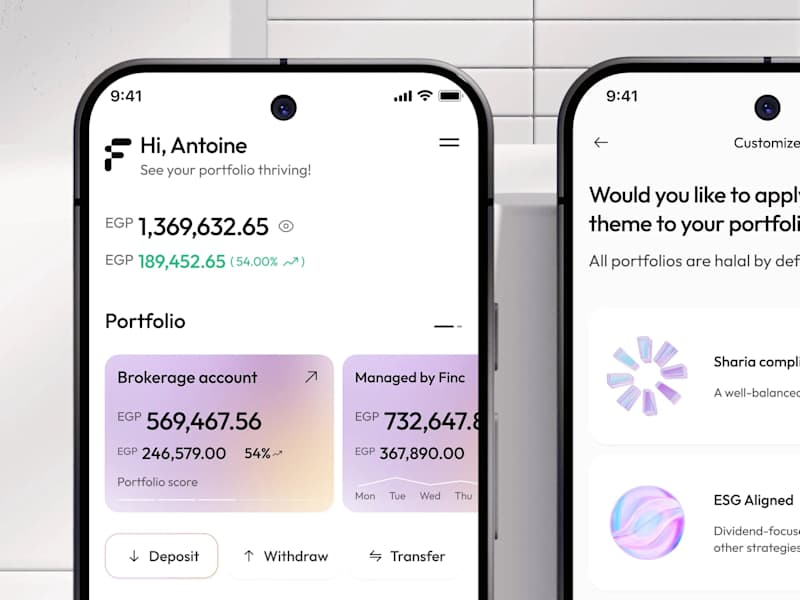 Cover image for Fintech Mobile App UI/UX Design 