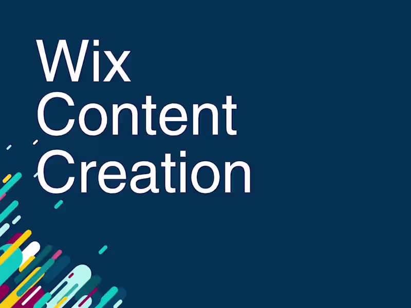 Cover image for Content Creation