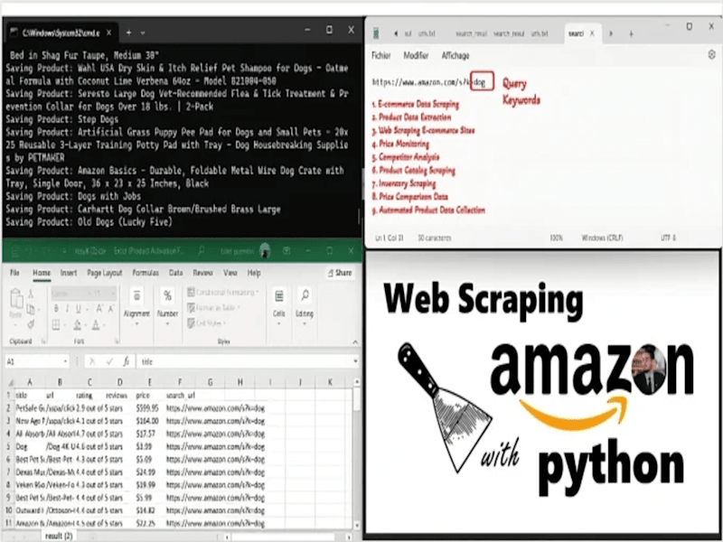 Cover image for I will do web scraping, data mining any website.