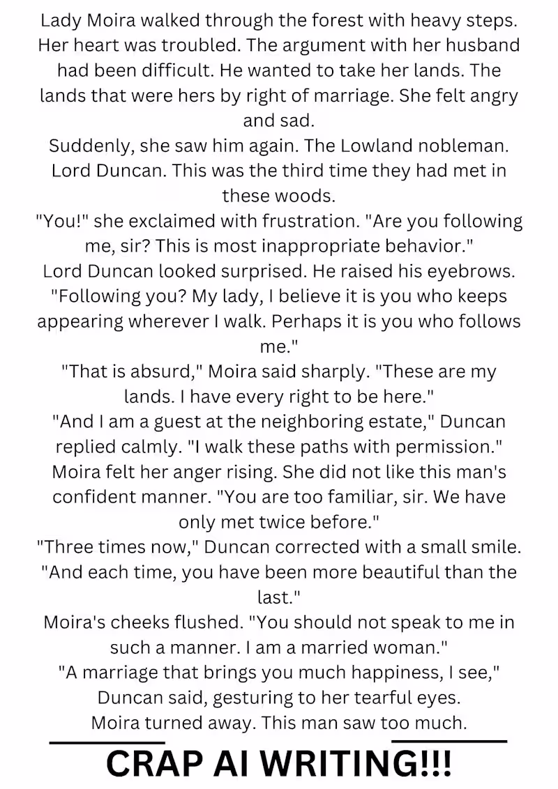 Cover image for AI's churning out novels like a factory line ... and they al...