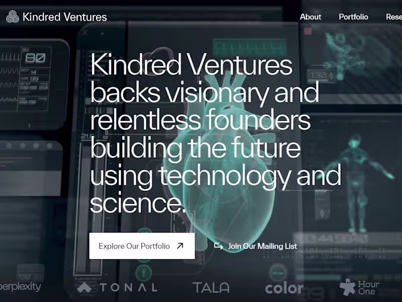 Cover image for Kindred Ventures - Custom WordPress Theme