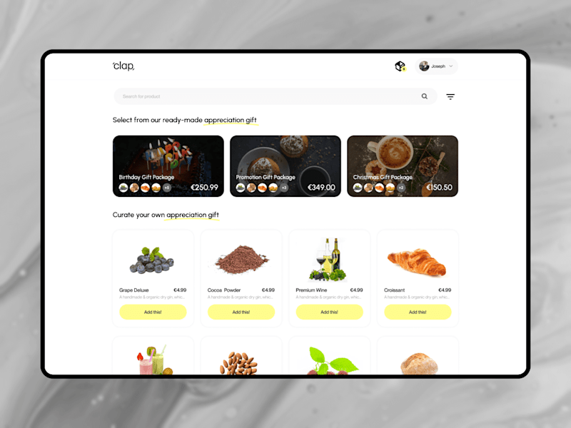 Cover image for Gifting App | Web & Mobile App Design