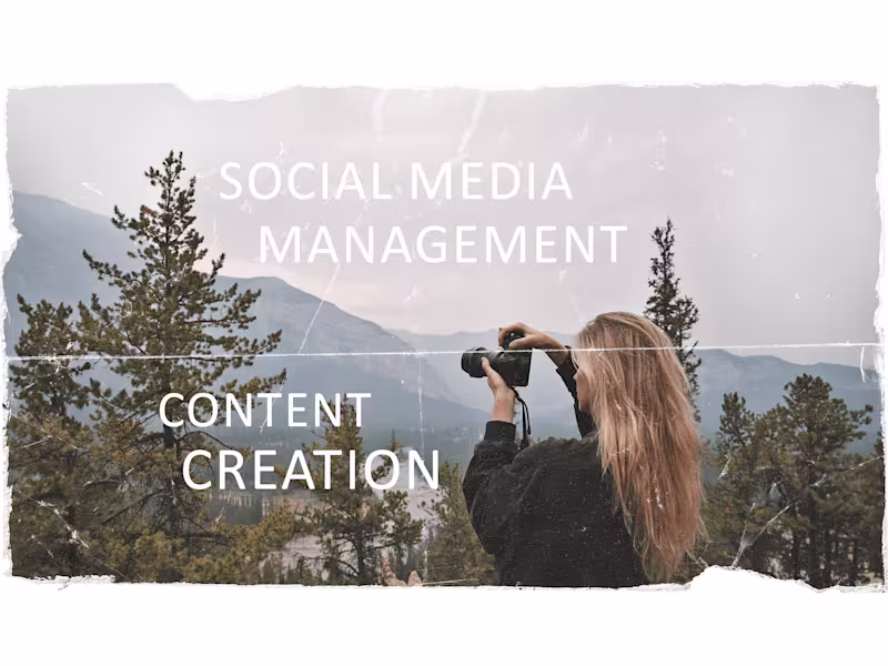 Cover image for I'll produce Social Media Content that aligns with your vision