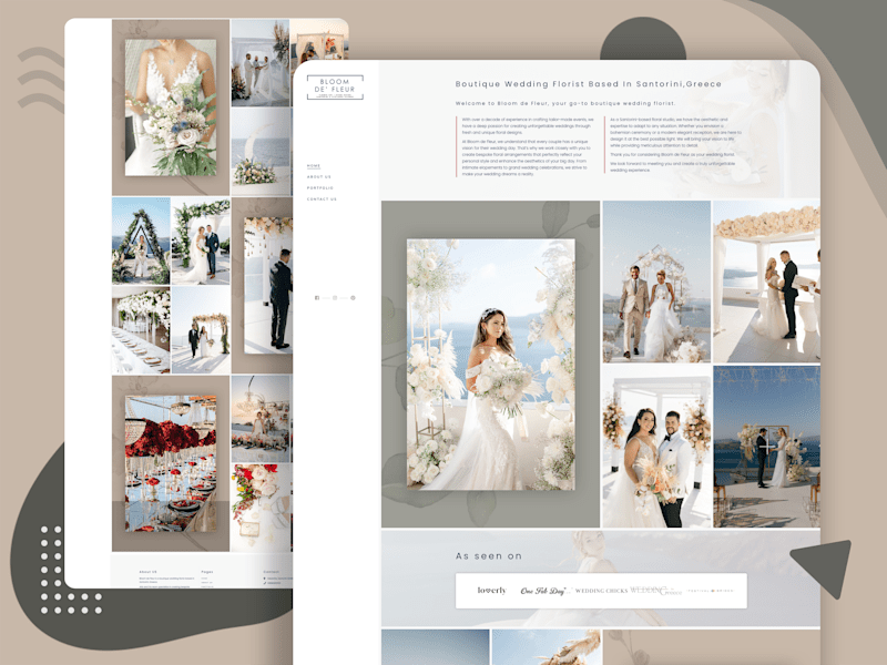 Cover image for Web Design and Web Development For  Wedding Planner Business