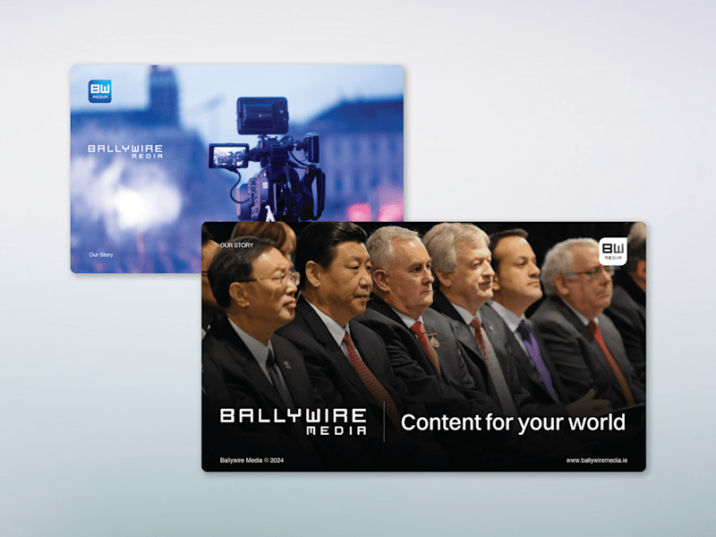 Cover image for Ballywire Media Pitch Deck Revamp