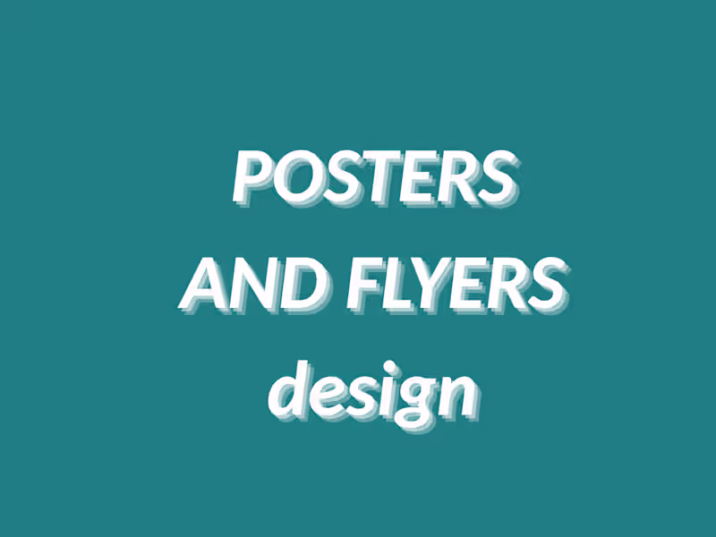 Cover image for social media posters and flyers