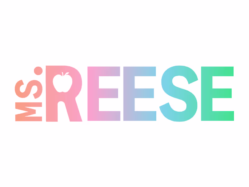 Cover image for Ms.Reese: Independent Teacher Branding + Website
