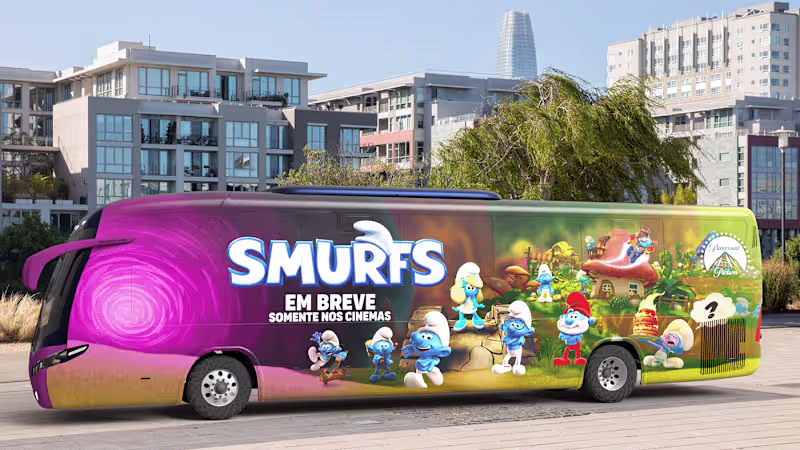 Cover image for The Smurfs: Immersive OOH Activation Concept