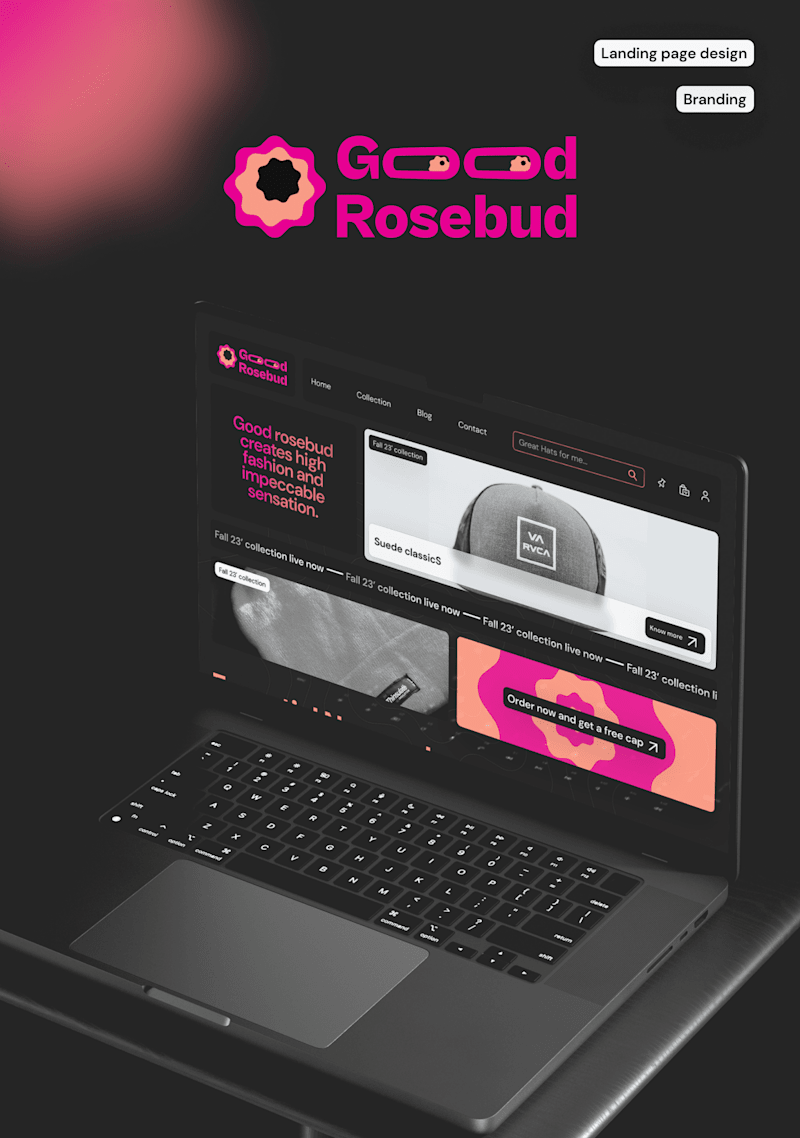 Cover image for E-Commerce store Branding and Landing page design 