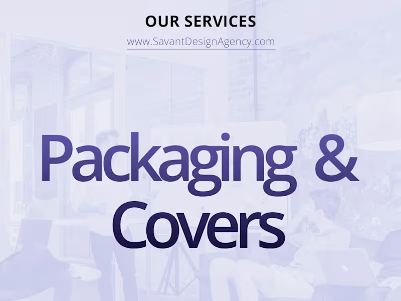 Cover image for Packaging & Product Design