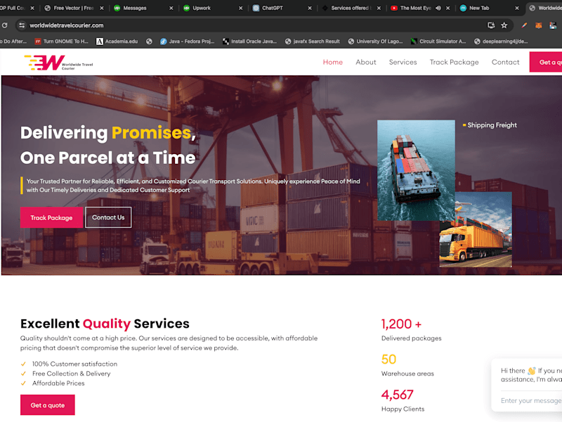 Cover image for Worldwide Couriers