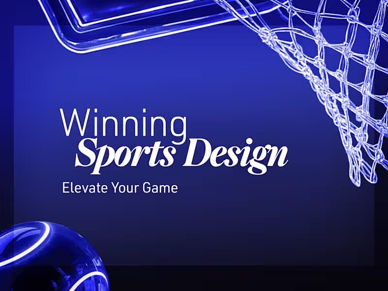 Cover image for Winning Sports Graphics | Elevate Your Game