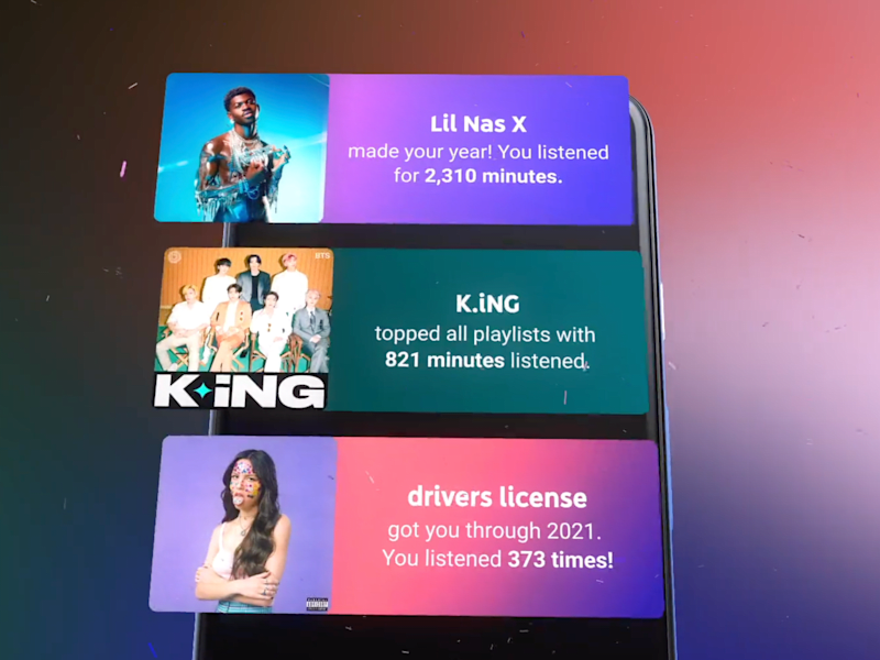 Cover image for YouTube Music - End of Year Recap