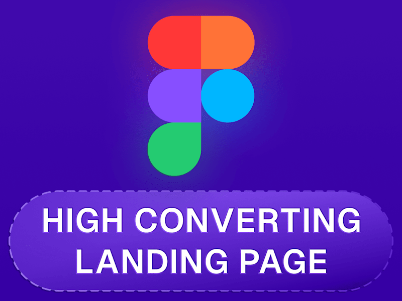 Cover image for High Converting Landing Page (Figma Design)