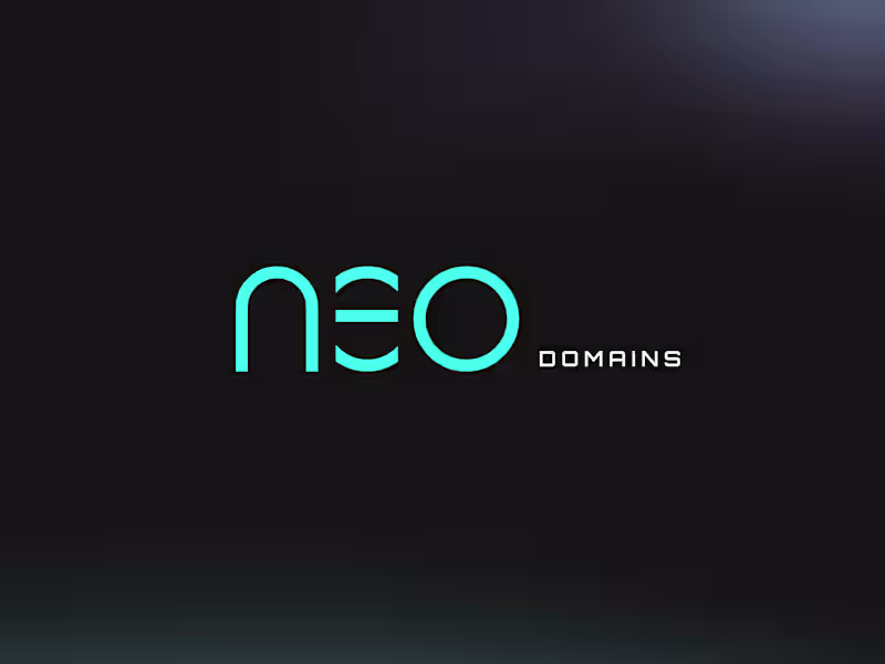 Cover image for Neo Domains — Brand & Web Design