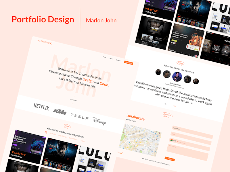 Cover image for Marlon John (Portfolio Website)
