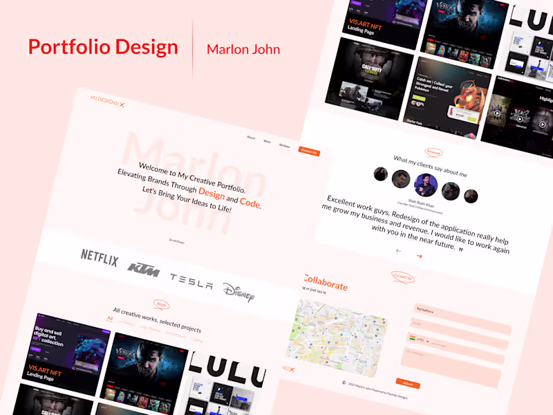 Cover image for Marlon John (Portfolio Website)