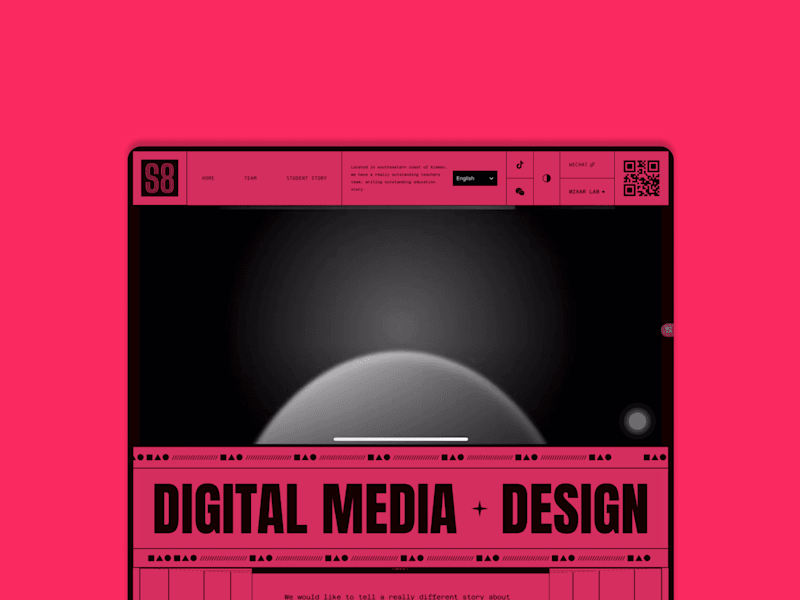 Cover image for Design and develop a website for Digital Media Design program