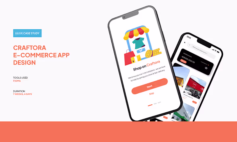 Cover image for E-COMMERCE UI/UX CASE STUDY :: Behance