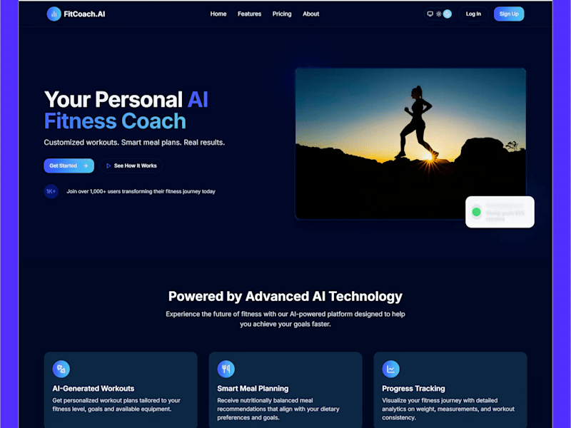 Cover image for AI-Powered Fitness Platform Development