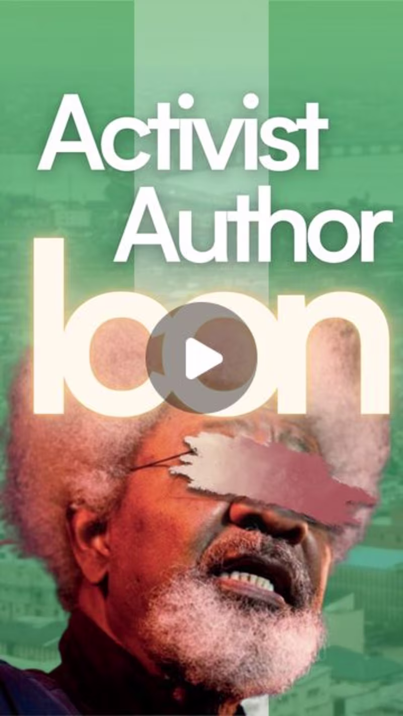 Cover image for Wole Soyinka - Instagram Reel for Tech Safari