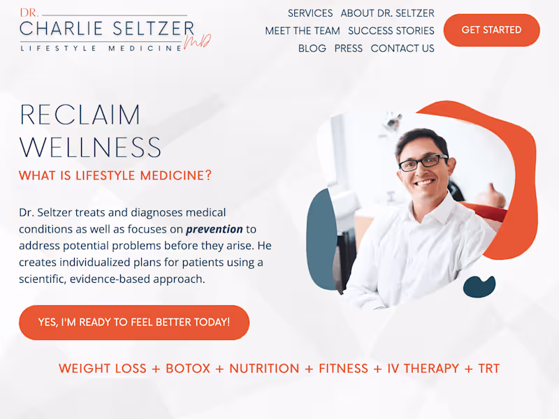 Cover image for Dr. Charlie Seltzer