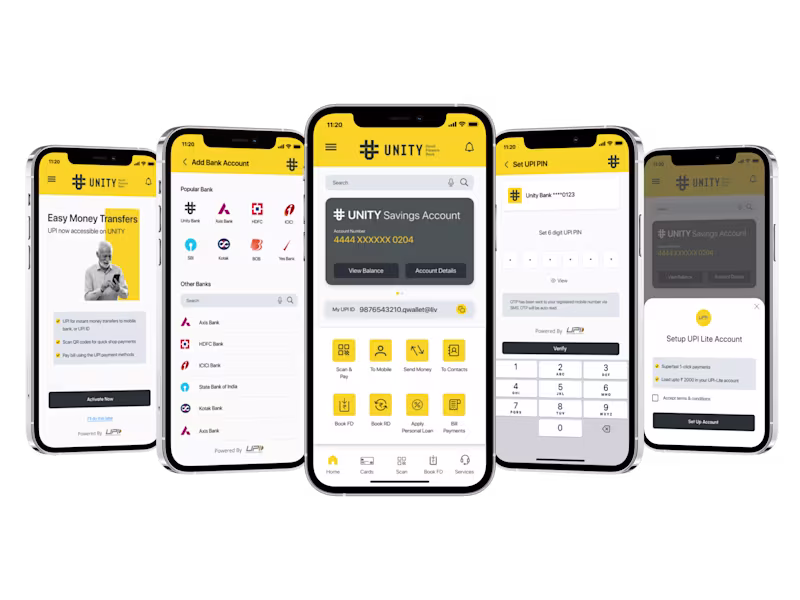 Cover image for Payments App for a Leading Bank