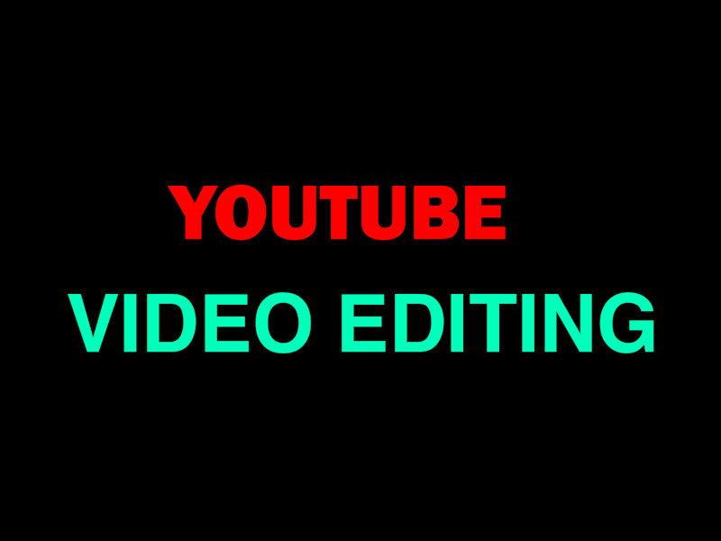 Cover image for Video editing