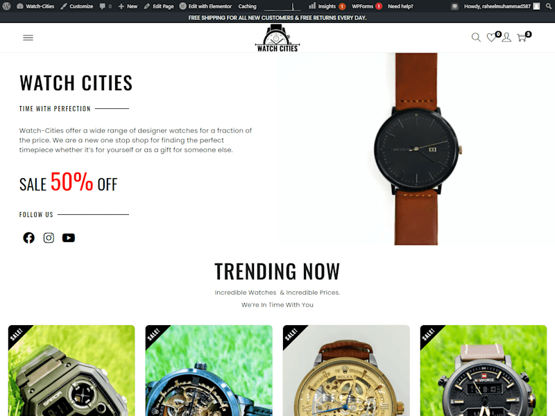 Cover image for Watch-Cities