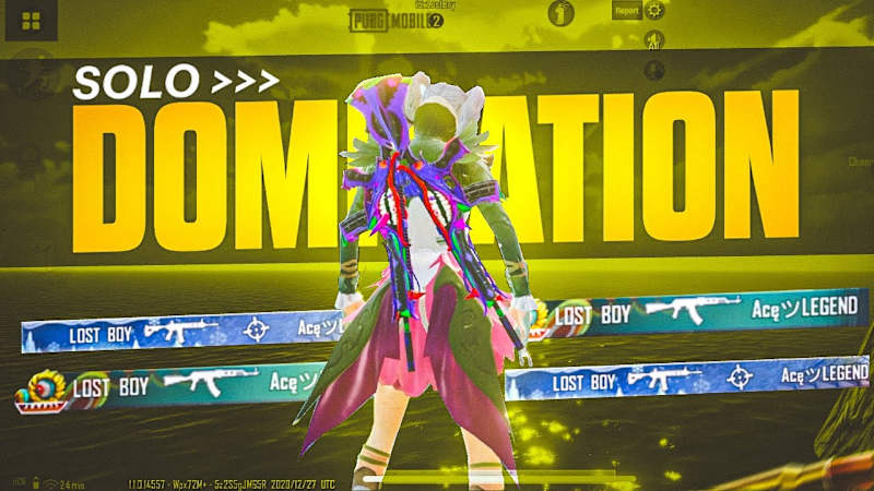 Cover image for SOLO DOMINATION | BGMI MONTAGE | LOST BOY - YouTube