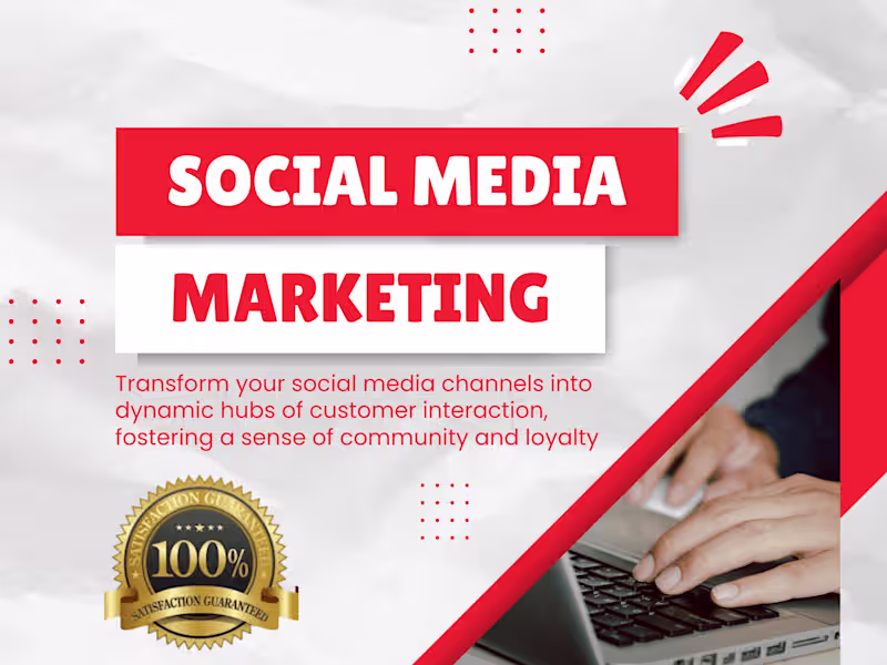 Cover image for Social media marketing Facebook ads management Instagram ads
