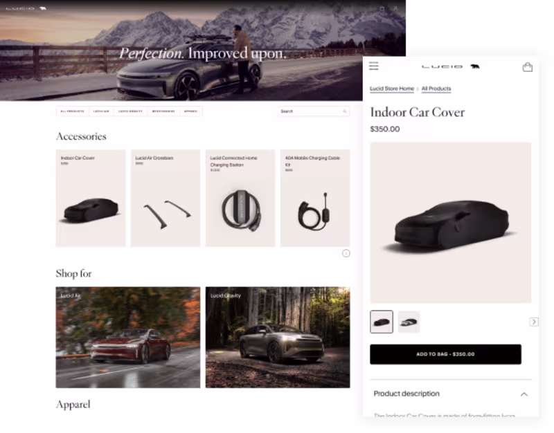 Cover image for Lead Developer for Lucid Motor Online Store Buildout