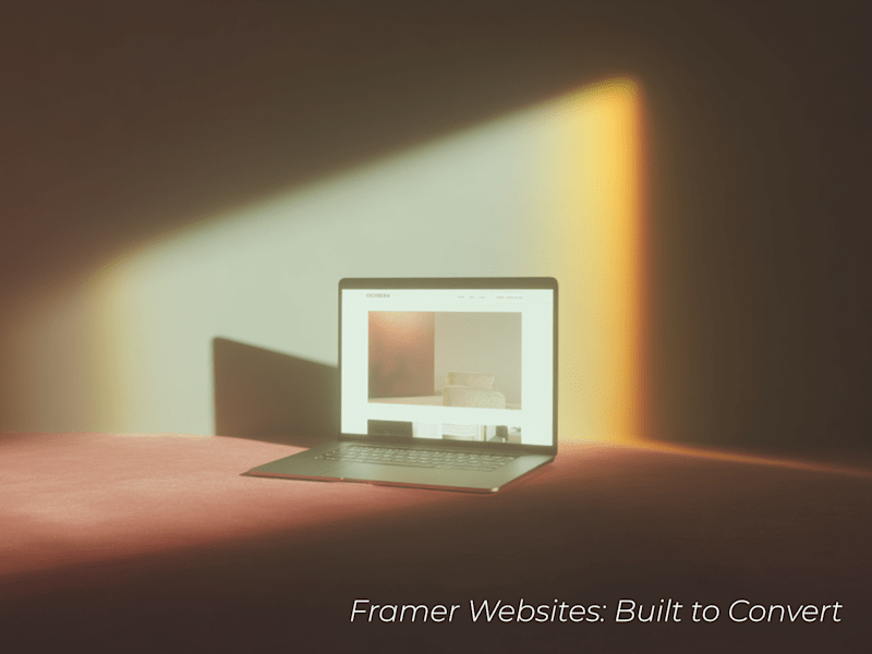 Cover image for Framer Web Design and Development