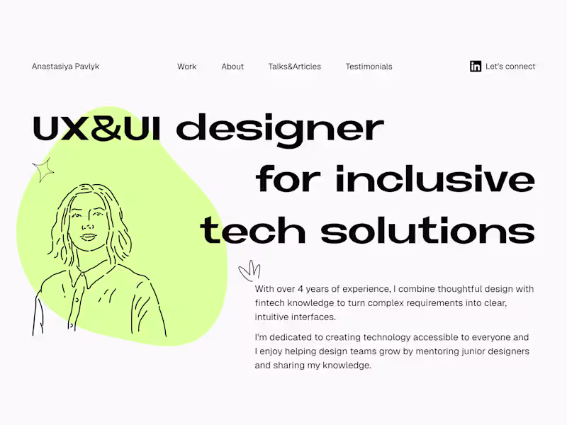 Cover image for Designer's Portfolio Website Development