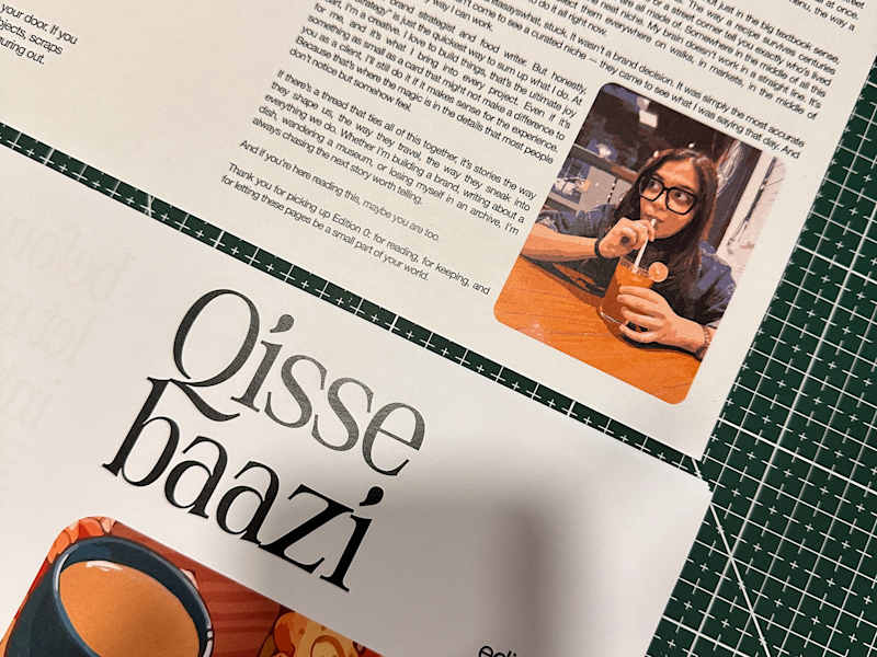 Cover image for Food Zine Design