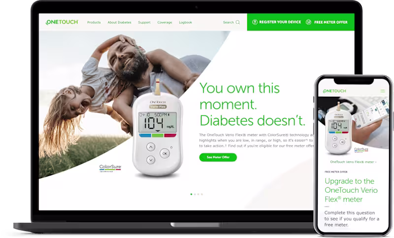Cover image for OneTouch.com: Improved Conversion